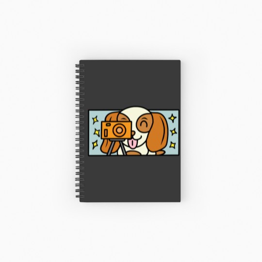 Discover Basset Hound Cute basset hound Spiral Notebooks   Ruled Line