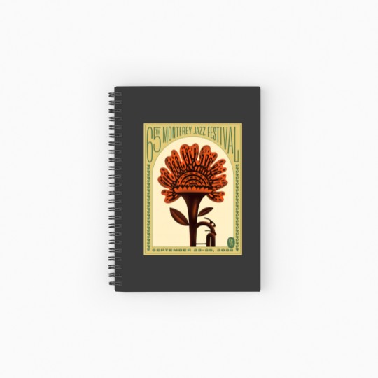 Discover Monterey Jazz Festival 2022 Spiral Notebooks   Ruled Line