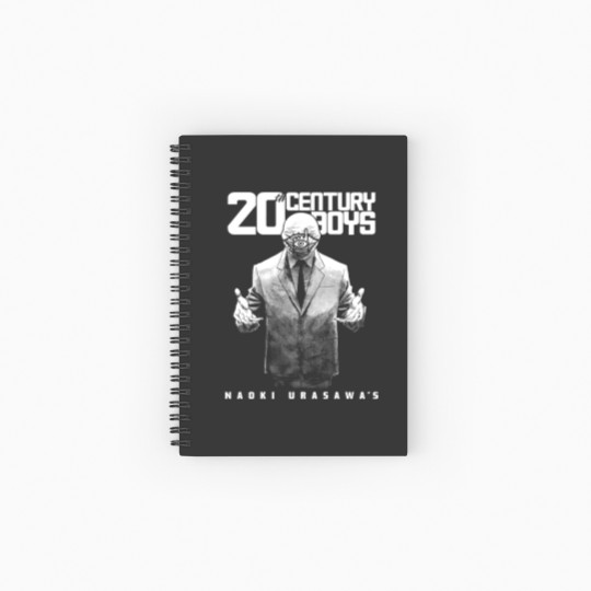 Discover 20th century boys  20th century boys Spiral Notebooks   Ruled Line