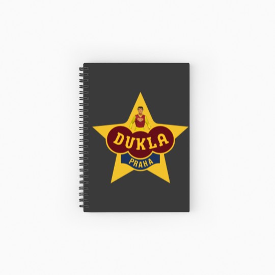 Discover Dukla Prague Away Kit Classic Spiral Notebooks   Ruled Line