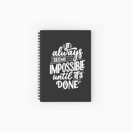 Discover Motivational Sayings motivational words Inspirational Spiral Notebooks   Ruled Line