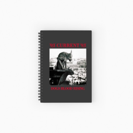 Discover 93-current-dogs-blood-rising Spiral Notebooks   Ruled Line