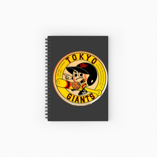 Discover TOKYO GIANTS VINTAGE JAPAN Spiral Notebooks   Ruled Line