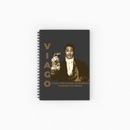 Discover Viago - Taika Waititi - What We Do In The Shadows Spiral Notebooks   Ruled Line