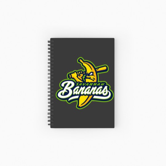 Discover Coastal plain league savanah banana logo Spiral Notebooks   Ruled Line