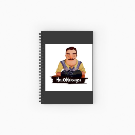 Discover Hello Neighbor Spiral Notebooks   Ruled Line