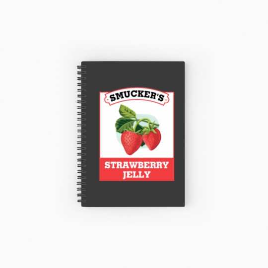Discover Smucker's Strawberry Jelly Halloween Costume Spiral Notebooks   Ruled Line