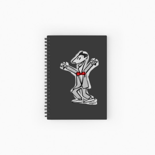 Discover PeeWee Herman Spiral Notebooks   Ruled Line