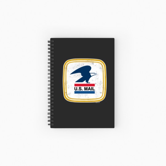 Discover Postal Service- US Mail Seal Pullover Spiral Notebooks   Ruled Line