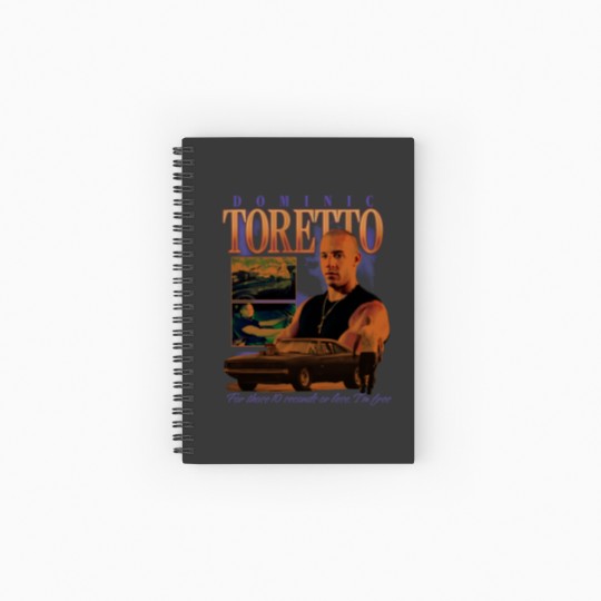 Discover Dominic Toretto Fast And Furious Spiral Notebooks   Ruled Line, Fast And Furious