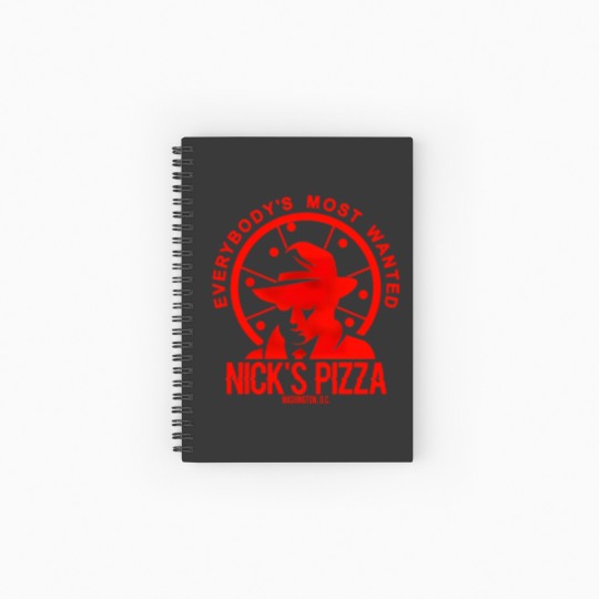 Discover Nick's Pizza Spiral Notebooks   Ruled Line