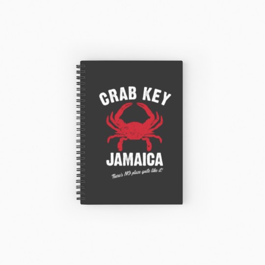 Discover Crab Key Jamaica Spiral Notebooks   Ruled Line
