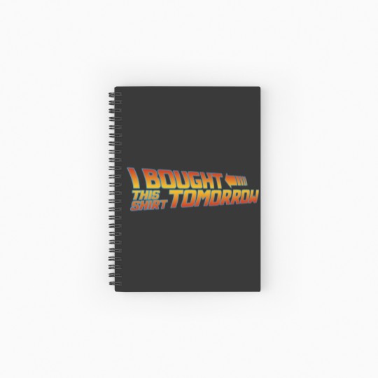 Discover Back to the future - Back to the future Spiral Notebooks   Ruled Line