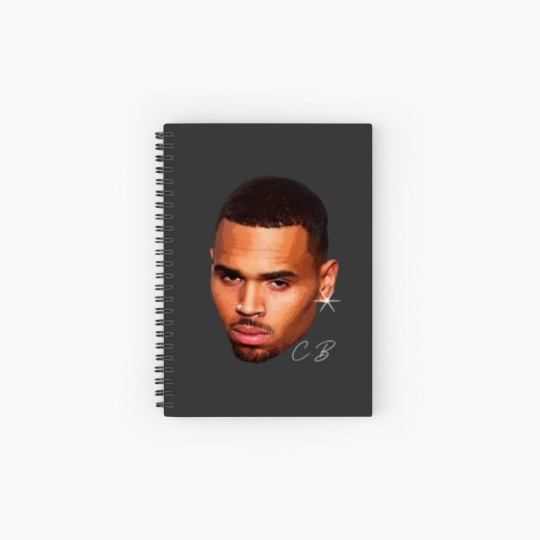 Discover Chris Brown 11:11 Tour 2024 Spiral Notebooks - Ruled Line