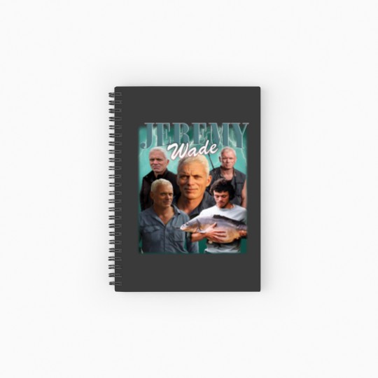 Discover Jeremy Wade Vintage Graphic Spiral Notebooks   Ruled Line