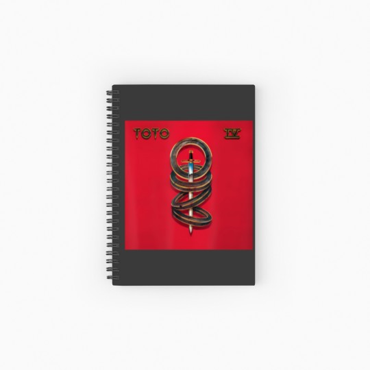 Discover toto iv cover Spiral Notebooks   Ruled Line