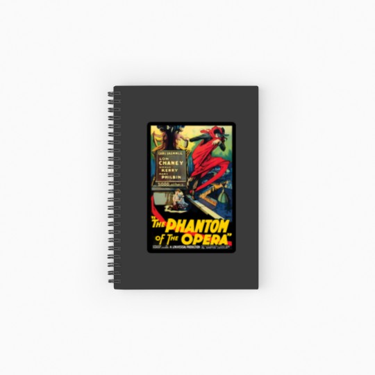 Discover THE PHANTOM OF THE OPERA Spiral Notebooks   Ruled Line