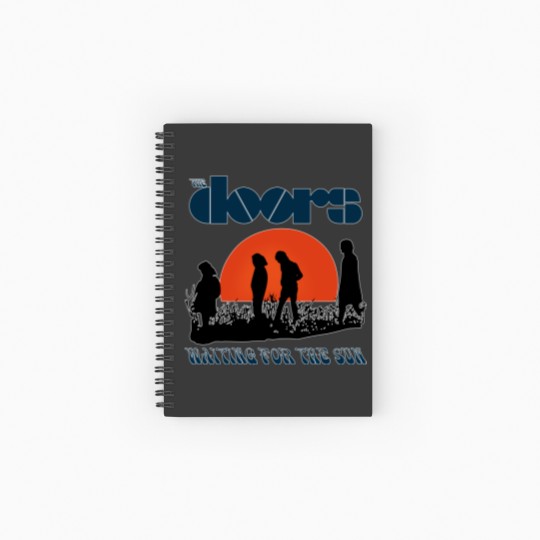 Discover The Doors Waiting For The Sun Spiral Notebook
