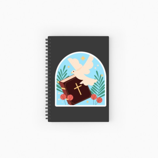 Discover Jesus - personal jesus Spiral Notebooks   Ruled Line