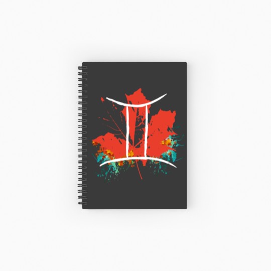 Discover Gemini Gemini - Autumn Spiral Notebooks   Ruled Line
