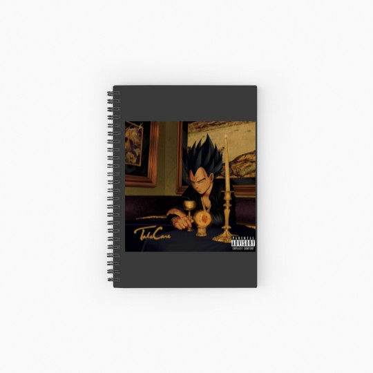 Discover Vegeta - Take Care Canvas Print Spiral Notebooks   Ruled Line