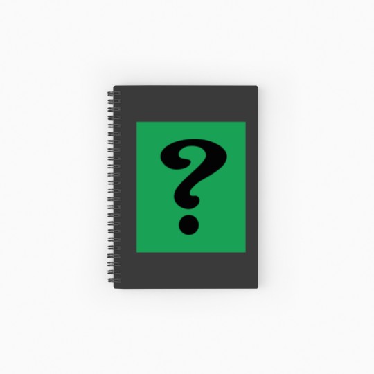 Discover The Riddler Graphic Spiral Notebook