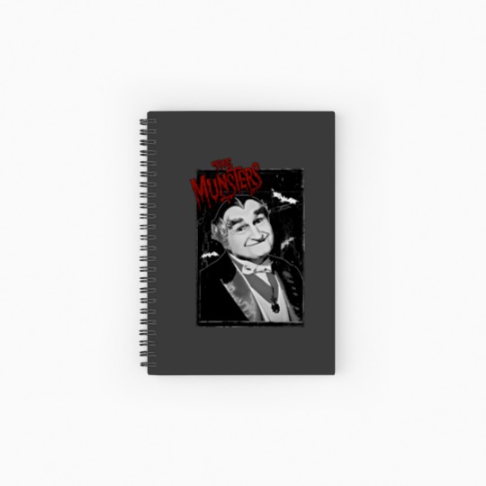 Discover Grandpa Munster Spiral Notebooks   Ruled Line, , The Munster Tv Series