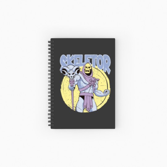 Discover Skeletor Spiral Notebooks   Ruled Line