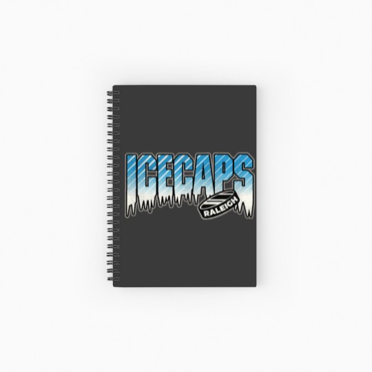 Discover Defunct Raleigh Ice Caps Hockey Team Spiral Notebooks   Ruled Line