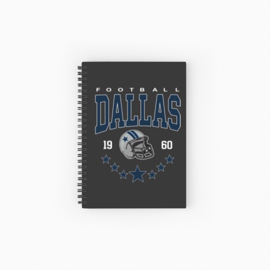 Discover Cowboys Team Spiral Notebooks   Ruled Line, Football Spiral Notebooks   Ruled Line