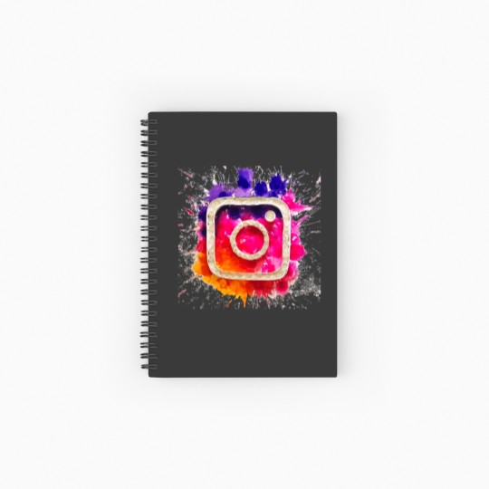 Discover Instagram Spiral Notebooks   Ruled Line