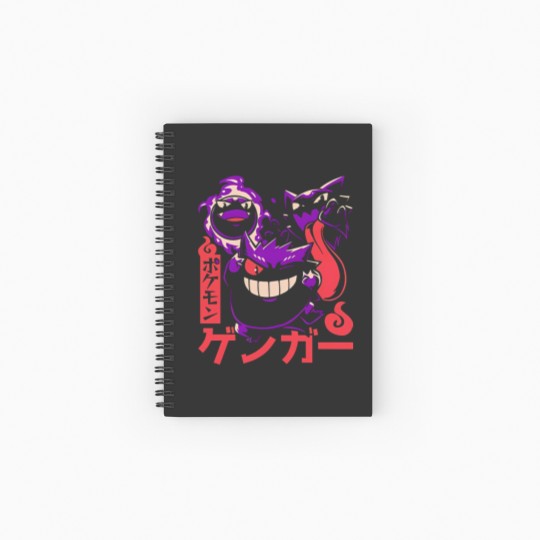 Discover Gengar Inspired Spiral Notebook