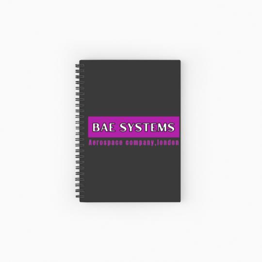 Discover Bae Systems Aerospace Spiral Notebooks   Ruled Line