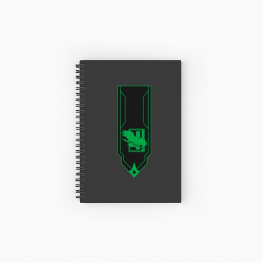 Discover Clan Jade Falcon Insignia Spiral Notebooks   Ruled Line