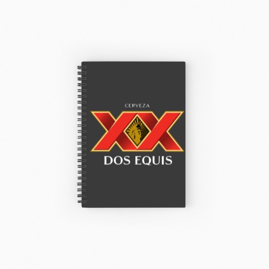 Discover Best  Dos Equis Design Spiral Notebooks   Ruled Line