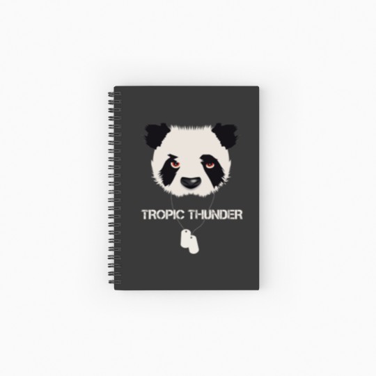 Discover Tropic Thunder - Alternative Movie Poster Spiral Notebooks   Ruled Line
