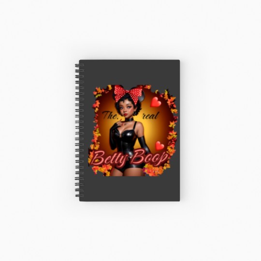 Discover Betty Boop  Love Betty Spiral Notebooks   Ruled Line