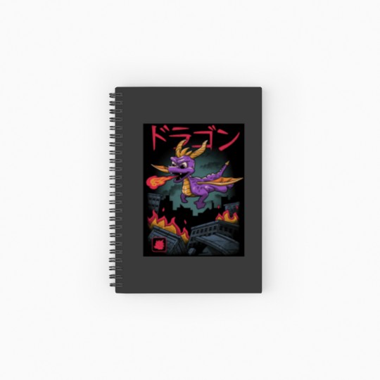 Discover Dragon Kaiju Spiral Notebook