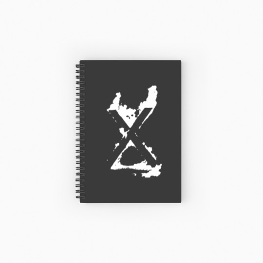 Discover X band logo x band los angeles Spiral Notebooks   Ruled Line