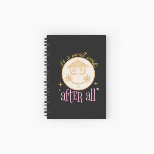 Discover Small World  Spiral Notebooks   Ruled Line - Small world Spiral Notebooks   Ruled Line