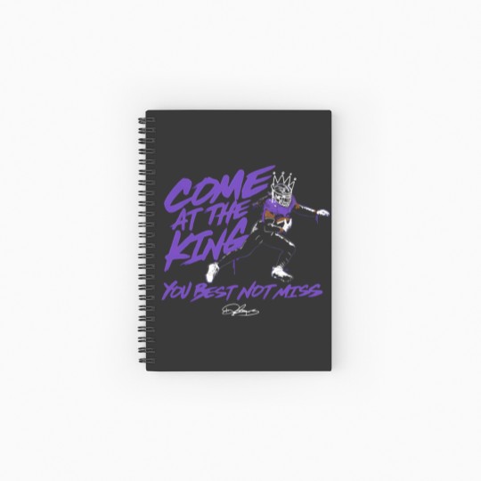 Discover Derrick Henry Come At The King Spiral Notebooks   Ruled Line