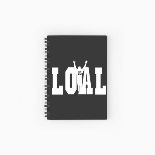 Discover 49er Loyal A Joe Montana Tribute Design Spiral Notebooks   Ruled Line