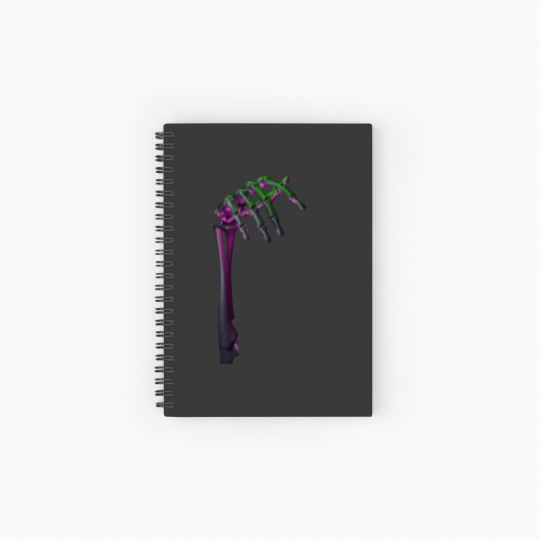 Discover Kim Petra’s Turn Off the Light iPhone Case arca  3 Spiral Notebooks   Ruled Line