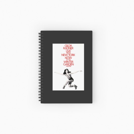 Discover Gilda Radner Live from New York Spiral Notebooks   Ruled Line