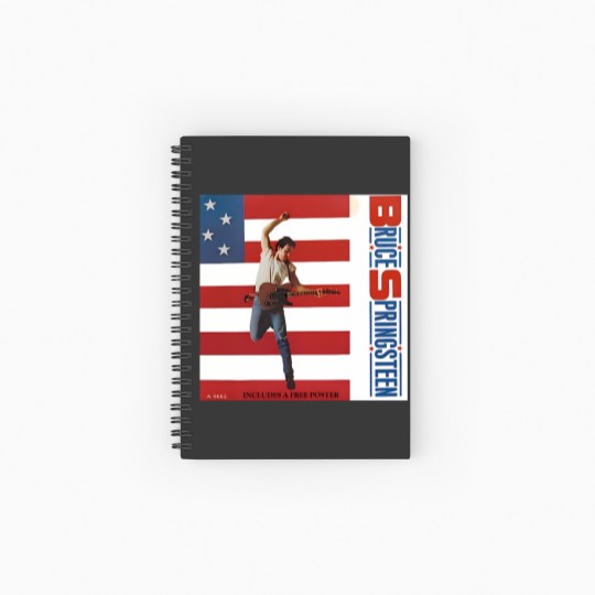 Discover Ancient Bruce Springsteen Spiral Notebooks - Ruled Line