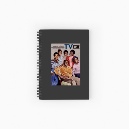 Discover Cast Of Good Times TV Time February 1974 Spiral Notebooks   Ruled Line