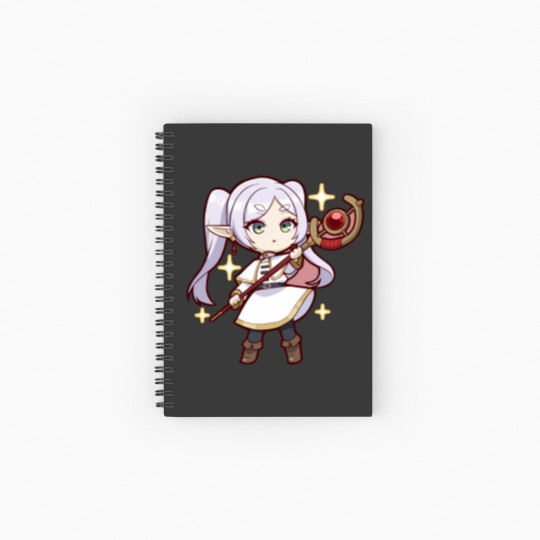 Discover Frieren - Frieren Chibi Spiral Notebooks   Ruled Line