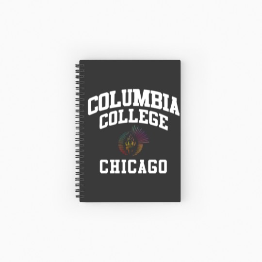 Discover Columbia College Chicago CCC Logo Spiral Notebooks   Ruled Line