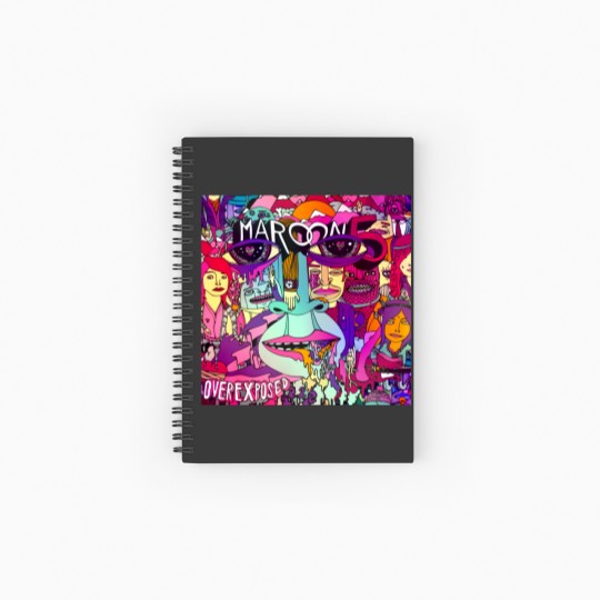 Discover Maroon 5 - Overexposed Spiral Notebooks   Ruled Line