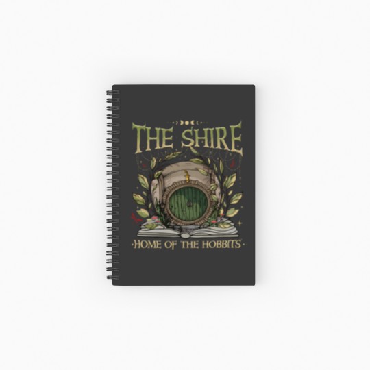Discover The Shire Spiral Notebook - Gift for Hobbit Lovers